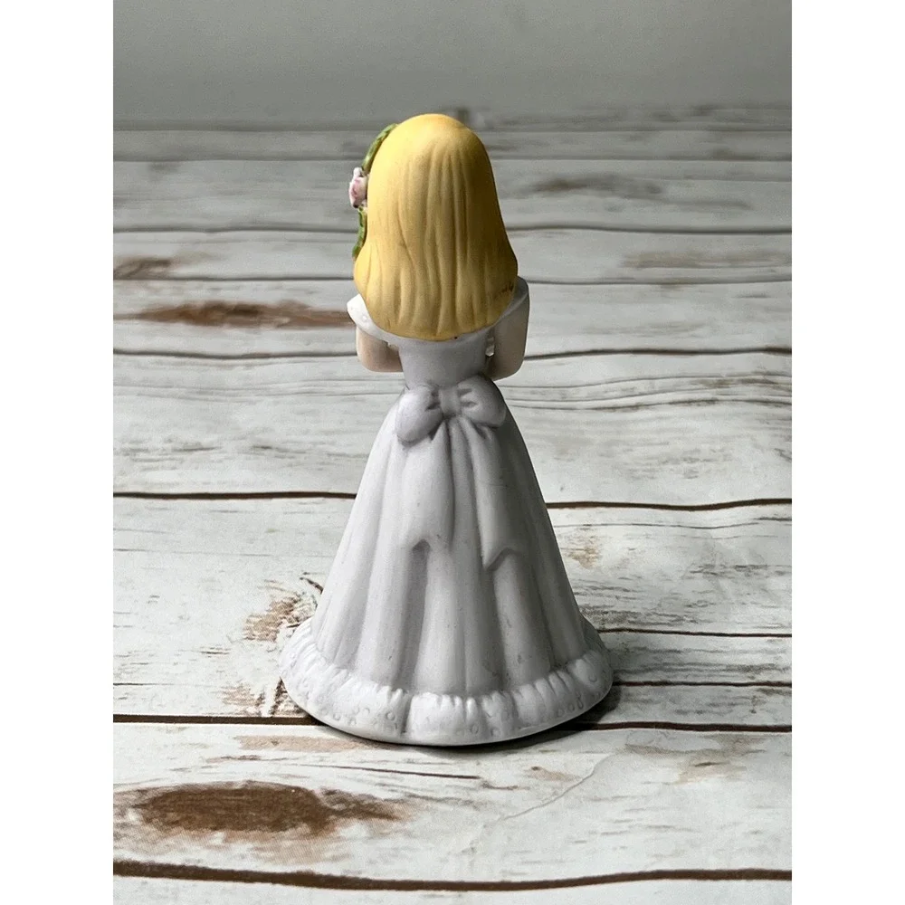 Enesco Growing Up Birthday‎ Girls Porcelain Figurines Lot of 4